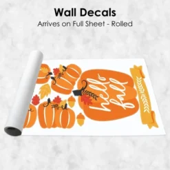 Big Dot Of Happiness Fall Pumpkin - Peel And Stick Kitchen And Home Decor Vinyl Wall Art Stickers - Wall Decals - Set Of 20 -Decor Haven Shop GUEST 0049148c d11b 4156 8b6d 710f6404b8f9