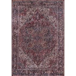 Karachi Alai Rug Burgundy - Momeni -Decor Haven Shop GUEST 0213cf7b dc34 49ed 8c82 fe14395dd40c