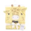 Hudson Baby Infant Boy Cotton Animal Face Hooded Towel, Bowtie Giraffe, One Size -Decor Haven Shop GUEST 03174f2d 43ed 465c 9676 72c03193927f