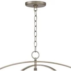 Possini Euro Design Tiller Champagne Satin Silver Pendant Chandelier 31 1/2" Wide Modern Open Orb Frame 8-Light Fixture For Dining Room Kitchen Island -Decor Haven Shop GUEST 03f0dab2 95c8 4960 9a04 5e46181766f3