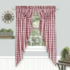 Kate Aurora Farmhouse Plaid Gingham Check Swag Valance Curtain Panel Pair -Decor Haven Shop GUEST 041b2b7f 649f 4ce7 a426 f70f2f2f6706