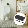 Unique Bargains Wall-Mount For Kitchen Bathroom Toilet Double Roll Tissue Holder Black 1 Pcs -Decor Haven Shop GUEST 053d78bc cc91 47a0 9b08 8ec085f5a051