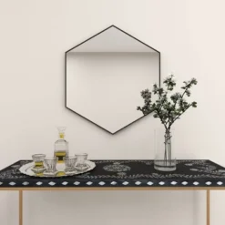 Wood Hexagon Wall Mirror – Olivia & May -Decor Haven Shop GUEST 05fb36cf e598 4f86 973c 1c916ccf58e6