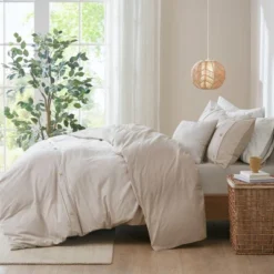 Reese Organic Cotton Oversized Comforter Cover Set - Clean Spaces -Decor Haven Shop GUEST 06270830 af97 4df4 8a11 6f86f2f095d0