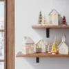 10pc Battery Operated Ceramic Christmas Village Set With Bottle Brush Trees - Wondershop™ White/Tan -Decor Haven Shop GUEST 07629a1d 863d 487b 968b ec2f7c0192a3