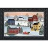 Briarwood Lane Winter Saltboxes Primitive Doormat Covered Bridge Indoor Outdoor 30" X 18" -Decor Haven Shop GUEST 0861a5c9 d7a6 448a b9de f7baab4b13ee