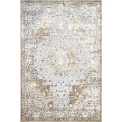 NuLOOM Vintage Medallion Thea Area Rug -Decor Haven Shop GUEST 09b80c4d 292b 4ccd 8634 fc4e839ea34d