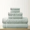 Modern Threads Damask Jacquard 6 Piece Towel Set With Embellished Border. -Decor Haven Shop GUEST 0a09d9b4 28df 49a8 85d6 53dff25165ac