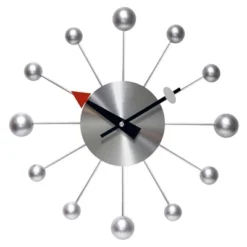 15" Orb Spoke Retro Wall Clock - Infinity Instruments -Decor Haven Shop GUEST 0a363797 735a 4931 a010 c61982fea6c3