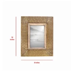 4 X 6 Inch Decorative Distressed Hammered Brass Metal Picture Frame - Foreside Home & Garden -Decor Haven Shop GUEST 0ad31da6 502d 4f12 be58 cbe62b9634cc