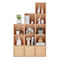 59" Set Of 3 Slim Cube Shelf Unit Towers - Danya B. -Decor Haven Shop GUEST 0b403d27 29d8 49d2 b62a e7a12aa3f232