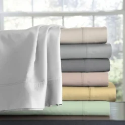 400 Thread Count Ultimate Percale Cotton Solid Pillowcase Set - Purity Home -Decor Haven Shop GUEST 0bfce654 2f90 4e27 be8c 63430a32f38d