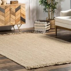 Hand Woven Don Jute With Fringe Rug - NuLOOM -Decor Haven Shop GUEST 0bfceb32 4675 402f 9ce7 b60533a3a914