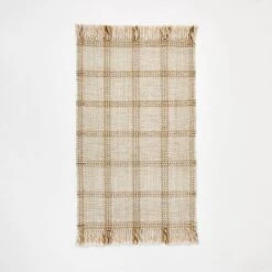 2'1"x3'2" Indoor/Outdoor Plaid Accent Rug - Threshold™ Designed With Studio McGee™ -Decor Haven Shop GUEST 0c181d0b 2f84 4512 b092 4e85f87edef3