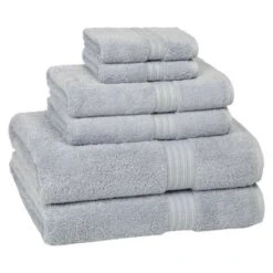 6pc Signature Solid Bath Towel Set - Cassadecor -Decor Haven Shop GUEST 0debff39 2c23 4c15 9ae2 00d31acbd172