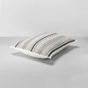 Textured Stripe Pillow Sham Dark Gray/Cream - Hearth & Hand™ With Magnolia -Decor Haven Shop GUEST 0f13ca7b 719d 41c4 b902 7d206cc70b43