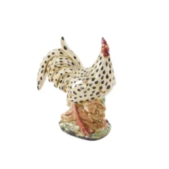 14" X 13" Farmhouse Ceramic Chicken Garden Sculpture Beige - Olivia & May -Decor Haven Shop GUEST 108ab26a 5298 4eb9 85ba 340ca9ba5683