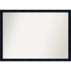 Madison Black Non-Beveled Wood Bathroom Wall Mirror -Decor Haven Shop GUEST 121570f6 5f75 42f2 8832 99f7f54f41d4