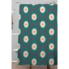 Beshka Kueser Shapes Flowers Shower Curtain Green - Deny Designs -Decor Haven Shop GUEST 14f22e7b 7049 4943 b677 30cbe697a0d4