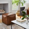 Evanston Leather Cube Pouf - Threshold™ Designed With Studio McGee -Decor Haven Shop GUEST 16939182 109c 4618 84fc 3f7fd097b067