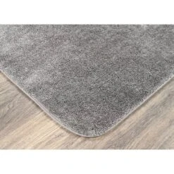 22"x60" Traditional Plush Nylon Washable Bath Rug Runner Gray - Garland Rug -Decor Haven Shop GUEST 174170e0 db50 45d4 83f8 c5cef7473f5c