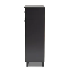 Shelf Wood Shoe Storage Cabinet With Drawer Glidden Finished Black - Baxton Studio -Decor Haven Shop GUEST 17e57c34 f5c3 4237 a581 18846d71ad4c