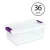 Sterilite 15 Quart Plastic Stackable Storage Container Tote With Lid -Decor Haven Shop GUEST 17ed290a 9e71 4463 84d7 610e6aa369b5