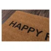 1'6"x2'6" 'Happy Feet' Woven Door Mat Natural/Black - Novogratz By Momeni -Decor Haven Shop GUEST 1805be1f 0bc6 479f b1e9 dfec17b21504