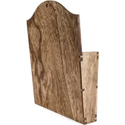 Juvale Rustic Wood Wall Mounted Magazine Rack And File Organizer With Menu Basket - Hanging Bathroom Mail Holder (12 In) -Decor Haven Shop GUEST 18b9ae50 cbf9 4ad7 a8f7 727c7ba5c13b