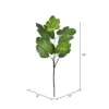 Vickerman 26" Artificial Green Fig Leaf Spray. Includes 3 Sprays Per Pack. -Decor Haven Shop GUEST 19dcf671 e47b 4331 9741 0a3a72873824