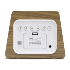 Digital Mantle Alarm Clock Lark Finish - Capello -Decor Haven Shop GUEST 19e5916f e1ec 4d50 9467 be08433a56b9