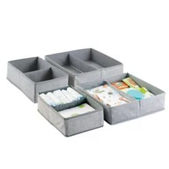 MDesign Fabric Dresser Drawer Storage Organizers, Set Of 4 -Decor Haven Shop GUEST 1a1d6293 76fa 4a98 926e 9efd69339e95