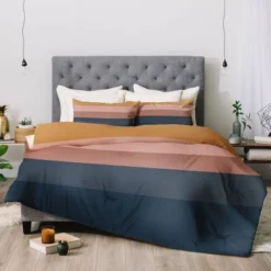 Colour Poems Minimal Retro Stripes Comforter Set - Deny Designs -Decor Haven Shop GUEST 1a80128c 868a 4fe3 a8cf 47f92e03ae7b