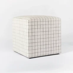 Lynwood Square Upholstered Cube - Threshold™ Designed With Studio McGee -Decor Haven Shop GUEST 1afdd8c6 7f38 45c0 a987 618b90e96fa5