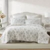 Laura Ashley Walled Garden 100% Cotton Quilt Bedding Set Brown -Decor Haven Shop GUEST 1b24ee28 4dde 408d a515 5fb1e38c306e