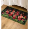 Plow & Hearth - Machine-Washable Accent Rug Hollyhocks, 24" X 42" -Decor Haven Shop GUEST 1c7fdacc 952b 4f22 a0e9 fb29ee98eaca