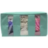 Sorbus 2pk 3 Sectional 24"x14"x11" Foldable Fabric Storage Organizer Bag Teal -Decor Haven Shop GUEST 20b06226 bc67 4011 86fa 3222f75899a4