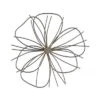 Wall Decor - Metallic Layered Wire Flower Sculpture - Contemporary Hanging Accent For Living Room, Bedroom, Or Kitchen By Lavish Home (Silver/Gold) -Decor Haven Shop GUEST 20c4d94f 1c31 4071 908f 7b276a11ba28