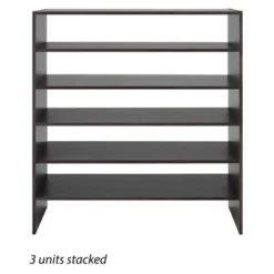 Whitmor Stackable 31" Extra Wide 2 Shelf Storage Organizer Espresso -Decor Haven Shop GUEST 21e44653 2497 4bc9 8dfa 6ba1d92c935f