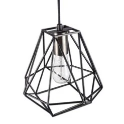 1 Light Sansa Plug-in Or Hardwire Pendant Lighting Dark Bronze - Globe Electric -Decor Haven Shop GUEST 222be218 1f72 4b90 bf57 f4c0f821bad6