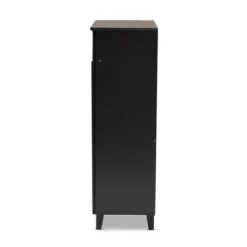 Shelf Wood Shoe Storage Cabinet With Drawer Coolidge Black - Baxton Studio -Decor Haven Shop GUEST 2259510a 2f91 447c a99c 9d5e44e6d5ab