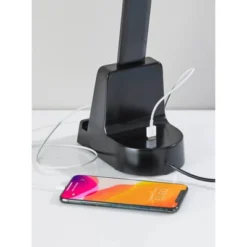 Cody LED Wireless Charging Desk Lamp With Smart Switch (Includes LED Light Bulb) Matte Black - Adesso -Decor Haven Shop GUEST 26765ef5 a105 4621 9ef2 71394dc1d765