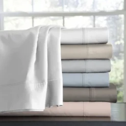 400 Thread Count Wrinkle Free Cotton Solid Sheet Set - Purity Home -Decor Haven Shop GUEST 273c5878 bfab 4992 b2ae 745143020b1e