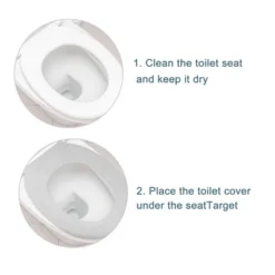 Unique Bargains Stretchable Thicker Toilet Seat Cover Pad Lid Bathroom Washable Reusable 2 Pcs -Decor Haven Shop GUEST 2750e46a 138a 445b adf7 d19b4fa0b41e