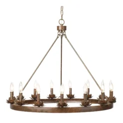 Ring Chandelier Brown - Splendor Home -Decor Haven Shop GUEST 276ef881 f3f4 488d aa0d d60c70929378