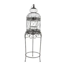 47" Iron Vintage Birdcage Black - Olivia & May -Decor Haven Shop GUEST 2788cdf5 fcbb 42ef 9650 7c1159e17fde