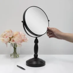 9" Round Two-Sided Swivel Vanity Makeup Mirror - Zadro -Decor Haven Shop GUEST 27bf5805 b7fb 4539 a7f9 490aaae1b349