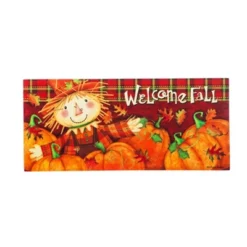 Evergreen Indoor Outdoor Doormat Bundle Set Of 5 - Frame And 4 Welcome Seasonal Inserts Pumpkins Lemonade Snowman Floral -Decor Haven Shop GUEST 2b7977f4 df62 4dc9 9995 98a5e3d72e2f