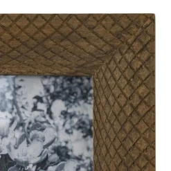 Crocodile Pattern 4X6 Three Photo Frame Natural Wood, MDF & Glass - Foreside Home & Garden -Decor Haven Shop GUEST 2c033422 6906 4069 ba8c 1dcb8ccaec9d