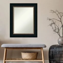 25" X 31" Non-Beveled Paragon Bathroom Wall Mirror Bronze - Amanti Art -Decor Haven Shop GUEST 2c4f7d90 9c55 4bee b9e6 f2a9473f8c54